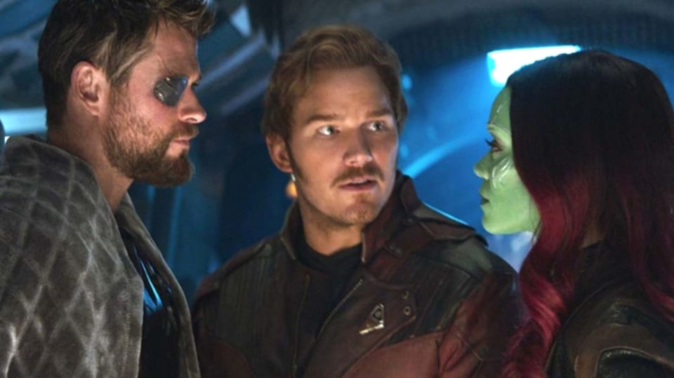 Thor a Strážci Galaxie v Avengers: Infinity War